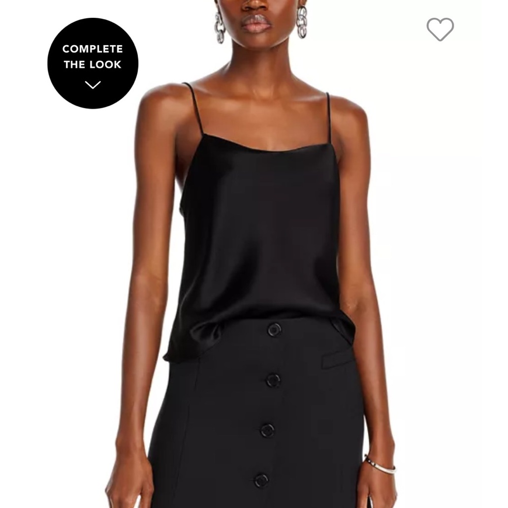Alice + Olivia Black Harmon Top